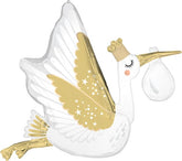 Satin Special Delivery Baby 35" Mylar Balloon
